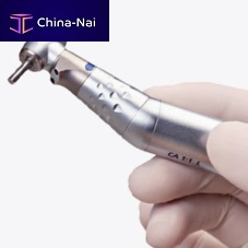 Dental contra-angle airpushwith LED light