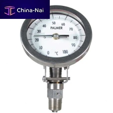 Bimetallic thermometer 3AU2.5-100/100Fdialscrew-infixed
