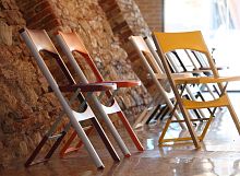Contemporary chair COMPACTpolymerfoldinghome