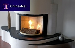 Contemporary fireplace surround ITALIAN SLATE slate