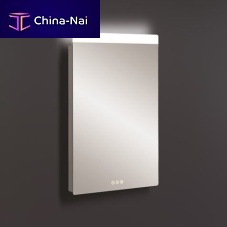 Wall-mounted bathroom mirror GLIDE II AMBIENT LIThangingcontemporaryrectangular
