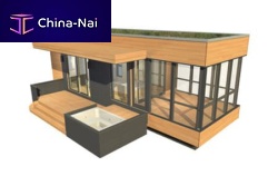 Prefab micro-house SOLO 24 BUNKIEcontemporarywoodensingle-story