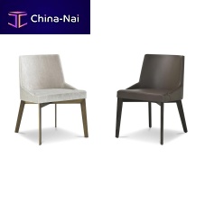 Contemporary chair MOOREindoorfabricleather
