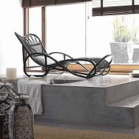 Contemporary chaise longue REPOSOrattan1-personblack