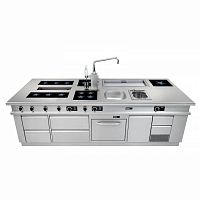 Contemporary kitchen PREMIUMsteelmodularhandleless