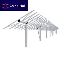 Single-axis solar tracker Multipoint Drive 2PfixedPV