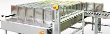 Drum conveyor system palletcontainercentralized