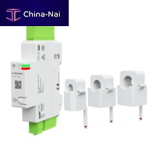 Three-phase electric energy meter SDM01single-phaseDIN railclamp-on