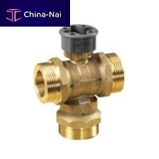 Ball valve VBG3 series electrically-actuatedfor controlmixing