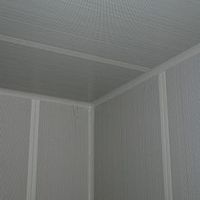 Acoustic sandwich panel LFmineral wool core