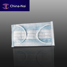 Polypropylene surgical mask WM112adultbox of 50blue