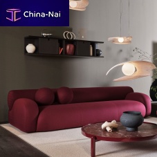 Modular sofa OSCARcontemporaryfabricleather