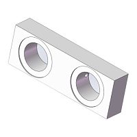 Progressive cavity flow divider SKSL multi-channel