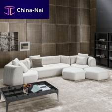 Modular sofa Panorama contemporaryfabricleather