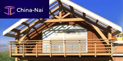 Solid wood roof framing prefab