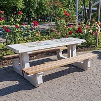 Outdoor chess table 221contemporaryhomefor public space