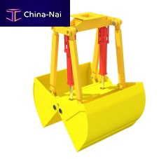 Hydraulic clam bucket stainless steelservo-electricfor bulk materials