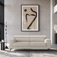 Modular sofa VIBEcontemporaryfabricred