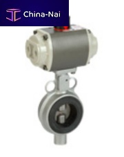 Butterfly valve BFV-4322B seriespneumatically-operatedfor controlfor water