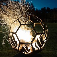 Wood-burning garden hearth HOGARsteel