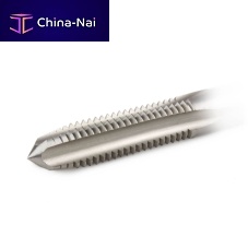 Through-hole tap for blind holessteelfor steel
