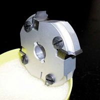 Shell-end milling tool LFP with replaceable insertslotcarbide