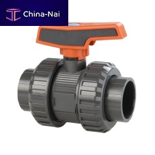 Ball valve STDleverthreadedPVC-U