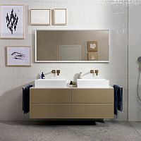 Countertop washbasin XEVOLOS Eceramicwith drawerwithout hole