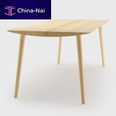 Contemporary table NIKAsolid woodrectangular