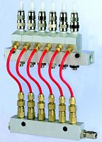 Oil lubrication system continuousfor bearingsfor spindles