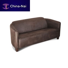Traditional sofa KONSTANZfabricbrown2-person