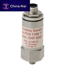 Electronic vibration sensor PCH 1106 T for machine monitoringrotary machinecompact