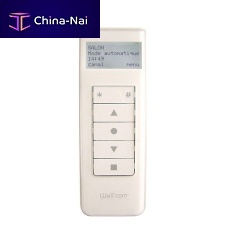 Home automation system radio remote control DOMOSOFT®for occupancy simulationfor shutters