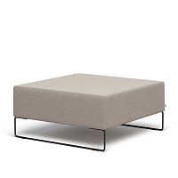 Contemporary ottoman JAMfabricwoodenmetal
