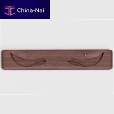 Countertop washbasin ANDORAwoodendoublerectangular