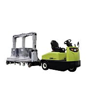 2-axle trailer CTR seriestowedfor warehouseflexible