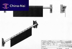 Secondary conveyor belt cleaner "D" Verticale
