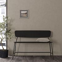 Contemporary bench IbettaoakAmerican walnutwood veneer