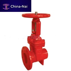 Gate valve with handwheelfor controlpressure-control