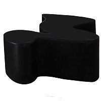 Original design coffee table Barcelonalacquered woodlacquered wood basecurved