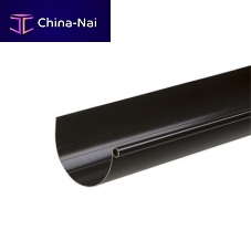 PVC roof gutter GRONDA G125semicircular