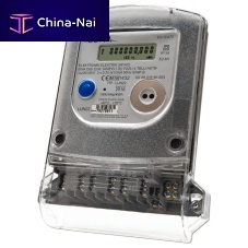 Three-phase electric energy meter LUN22wall-mounted50 Hzwith LCD display