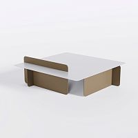 Original design coffee table Bsetaluminumlacquered aluminum basefor hotel
