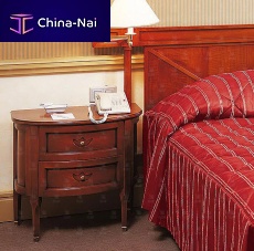 Traditional bedside table ROYALcherrywoodcherrywood basehalf moon
