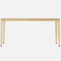 Contemporary bench LALEGGERA / 307oaksolid woodash