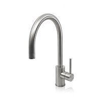 Countertop mixer tap KCH001metalkitchen1-hole