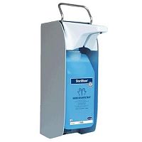 Wall-mounted sanitizing lotion dispenser Eurodispenser 1 plushand-operated