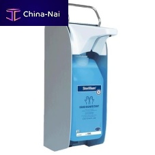 Wall-mounted sanitizing lotion dispenser Eurodispenser 1 plushand-operated