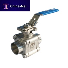 Ball valve 1311leverfemale3-piece