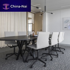 Contemporary chair VVD SLIMindoorfabricmetal base
